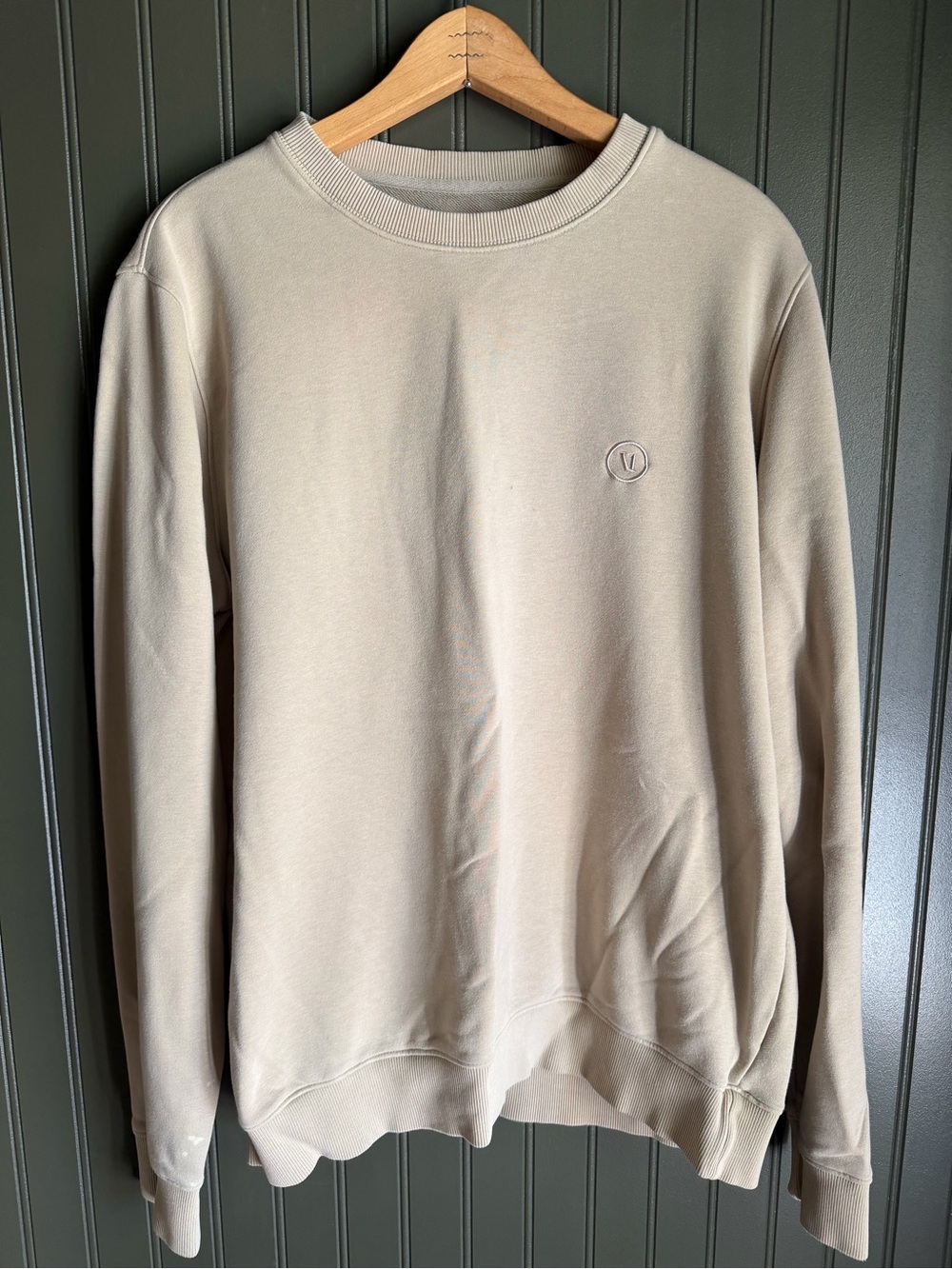 Men's Vuori Crewneck Sweatshirt - Beige